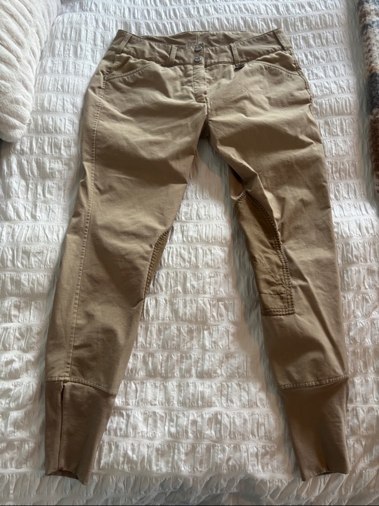 Equine Couture Pants - Equine Couture Tan Riding Breeches